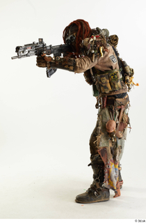  Photos Ryan Sutton Junk Town Postapocalyptic Bobby Suit Poses aiming a gun standing whole body 0002.jpg
